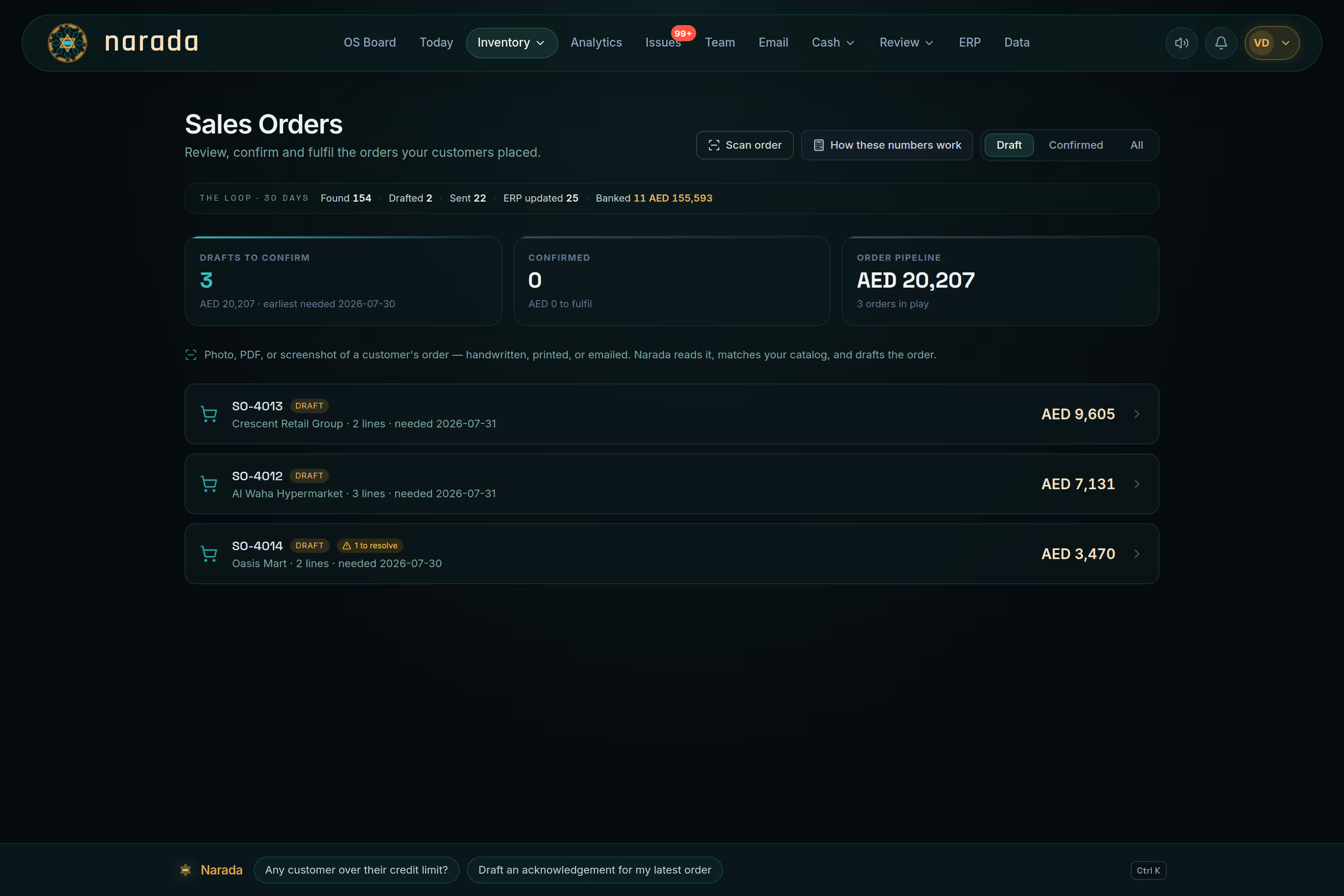 Sales Orders